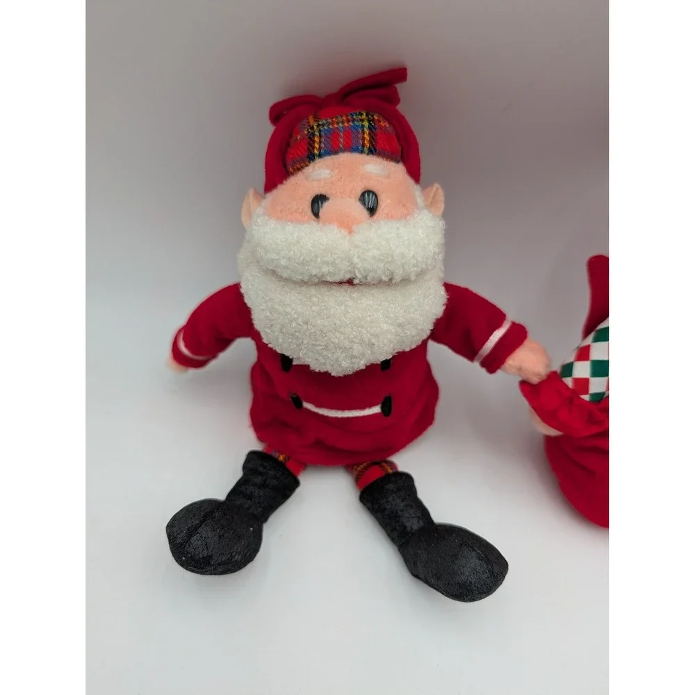 Stuffins Rudolph Misfit Charlie in the Box Santa Claus Plush Red 1998 Lot